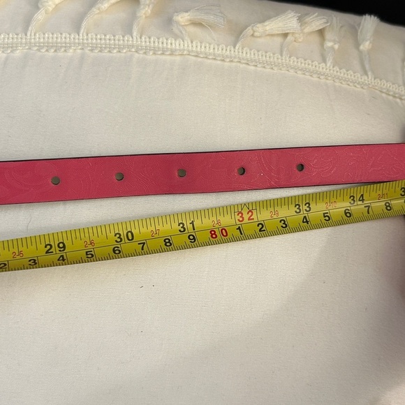 Tahari paisley print belt main image 4